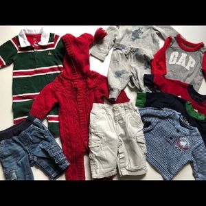 Baby Boy Baby Gap 10 piece Bundle 0-3 months